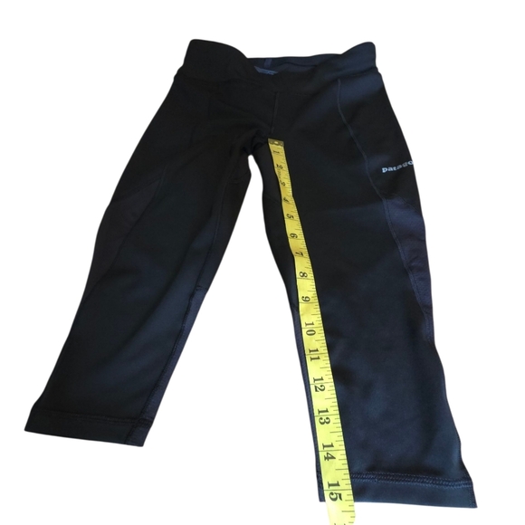 PATAGONIA Velocity Running Capris Legging  Black NWT XS - Picture 5 of 16